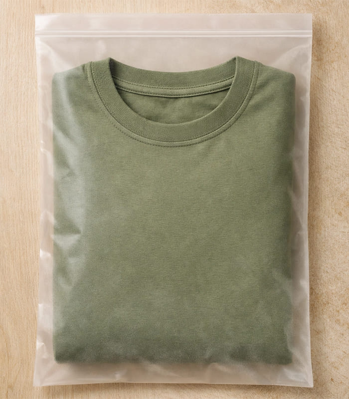 crewnecks in packaging