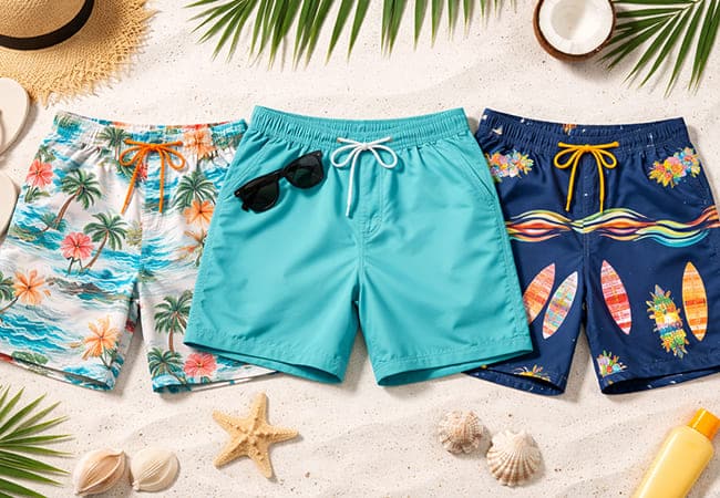 CUSTOM CLOTHING SERVICE 6 custom swim shorts