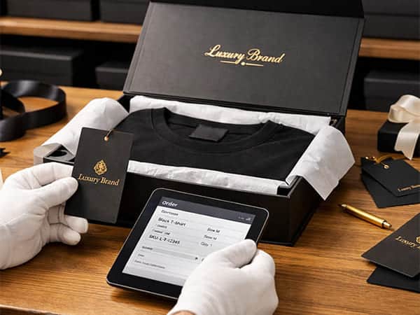 Quality Control 5 packaging and label inspection