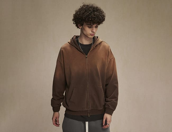 sun faded hoodies