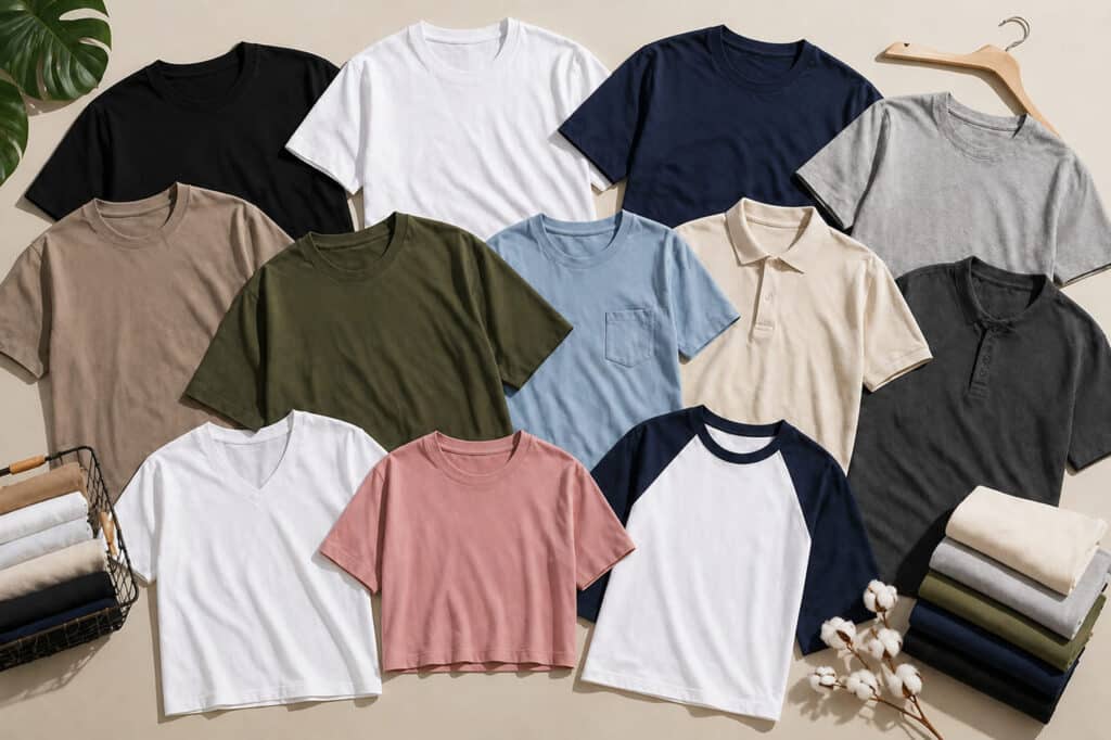 Custom Types of T-shrits