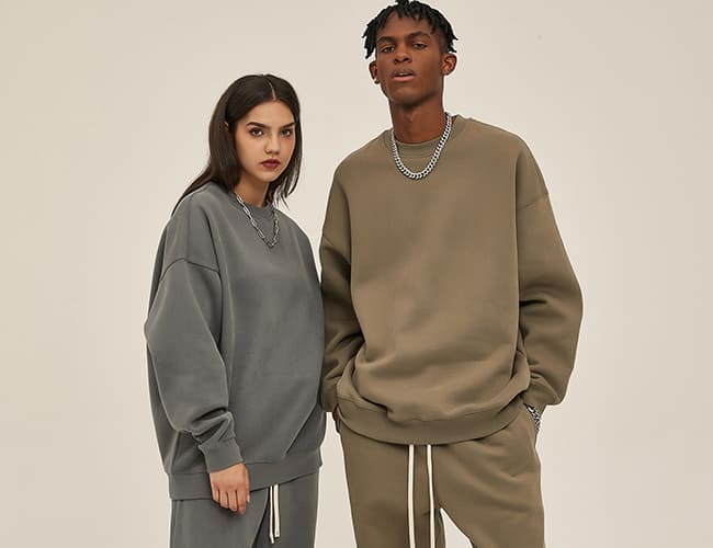 crew neck sweatshirt
