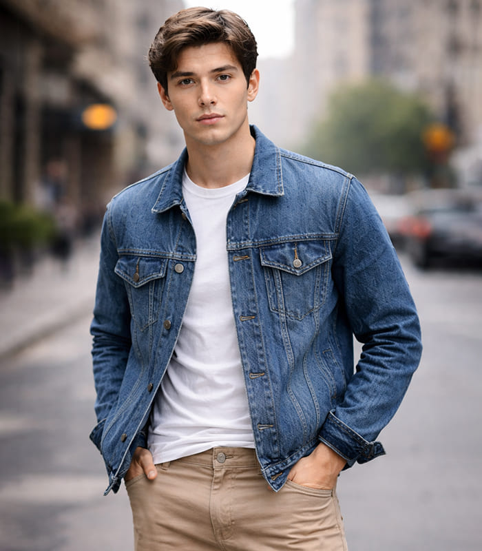 custom denim jacket