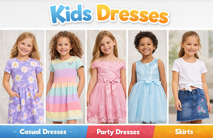 custom kids dresses