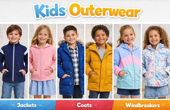 custom kids outerwear