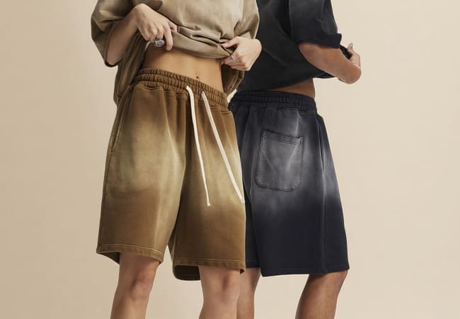 custom private label shorts