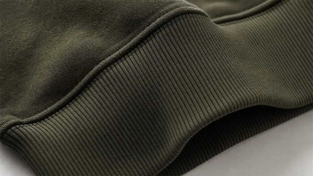 Hoodies Bottom Rib Details