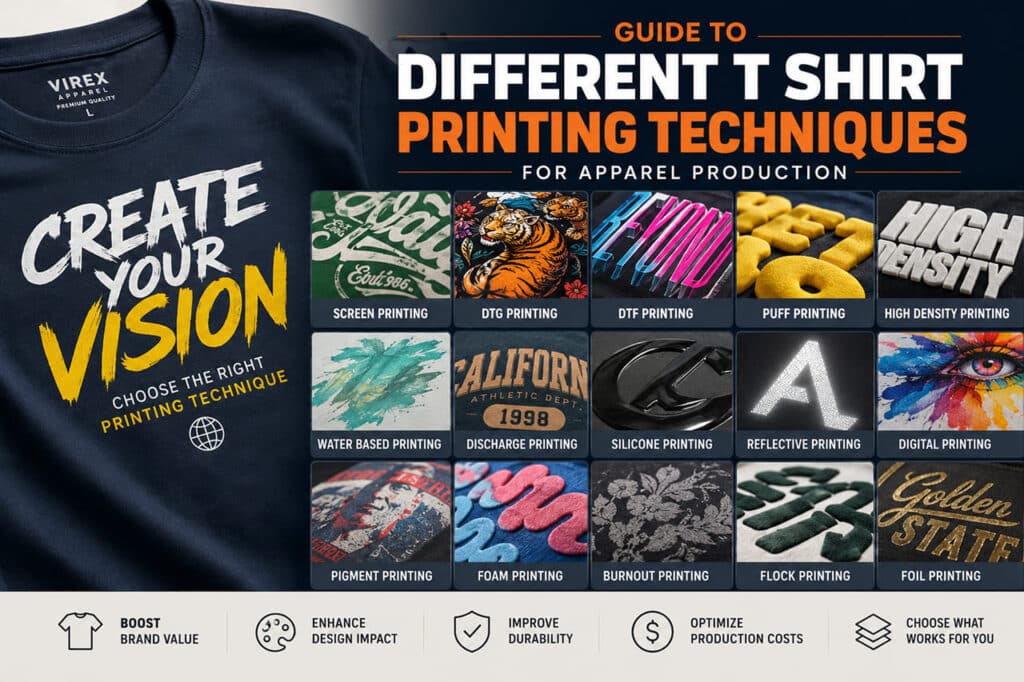 T Shirt Printing Techniques